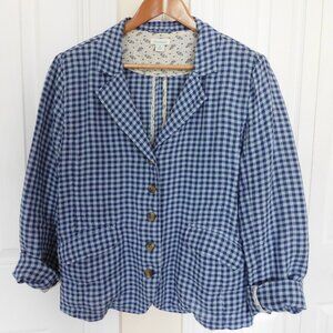 Sundance Gingham Blazer